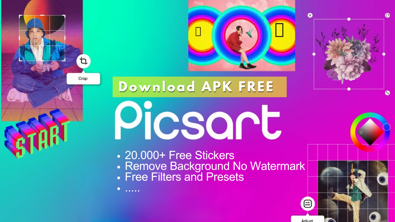 Picsart App and Expand Free Contents